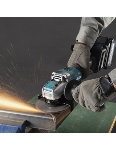 Makita GA041GZ Miniamoladora BL 40Vmáx XGT 125mm X-LOCK AWS