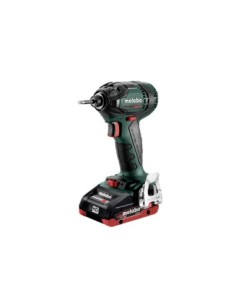 METABO 602396800 Atornillador de impacto + batería de 18V + Cargador ASC 55 + maletín METABO 602396800 SSD 18 LTX 200 BL