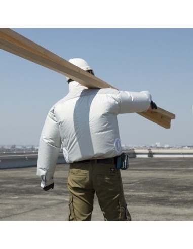 Makita DFJ405ZXL Chaqueta ventilada a batería 10,8/14,4/18V