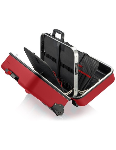 Maleta de herramientas BIG Twin Move RED vacía KNIPEX 98 99 15 LE