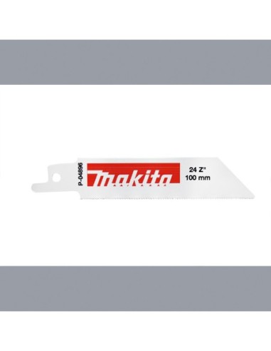 Makita P-04896 Sierra de sable 100mm para metal 24TPI 5pcs