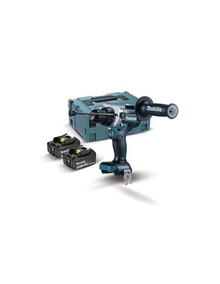Makita DHP486RTJ Taladro combinado BL 18V LXT, 5.0Ah y 130 Nm