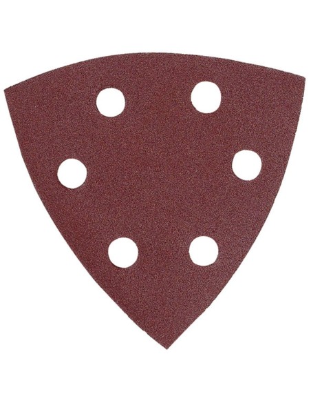 Makita P-33283 Lija de velcro triangular para madera dura, tableros de obra y metal G100 10pcs