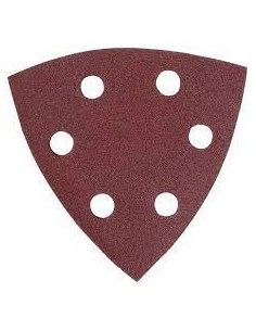 Makita P-33336 Lija de velcro triangular para madera dura, tableros de obra y metal G320 10pcs