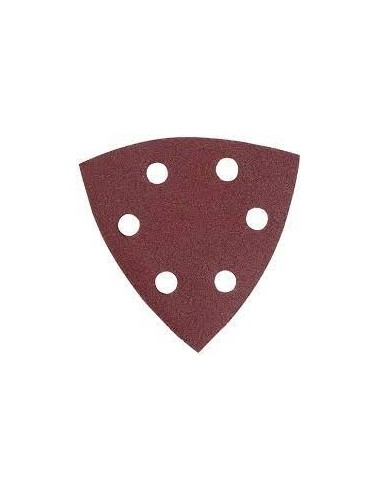 Makita P-33336 Lija de velcro triangular para madera dura, tableros de obra y metal G320 10pcs