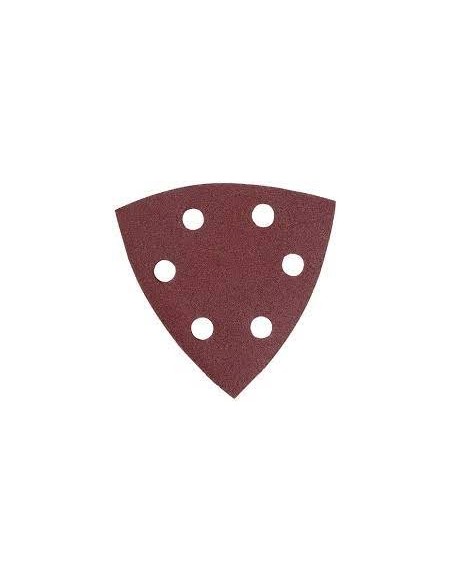 Makita P-33336 Lija de velcro triangular para madera dura, tableros de obra y metal G320 10pcs