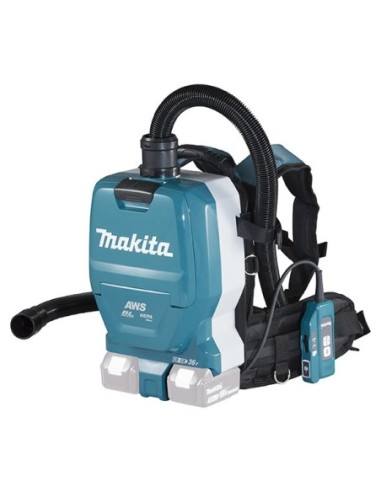 Makita DVC265ZXU Aspirador de mochila 18Vx2 LXT BL AWS