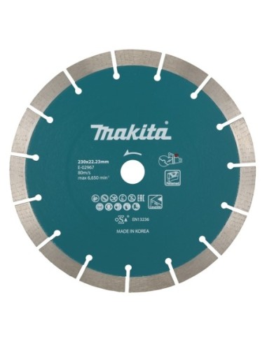 Makita E-02967 Disco de diamante segmentado 230 mm