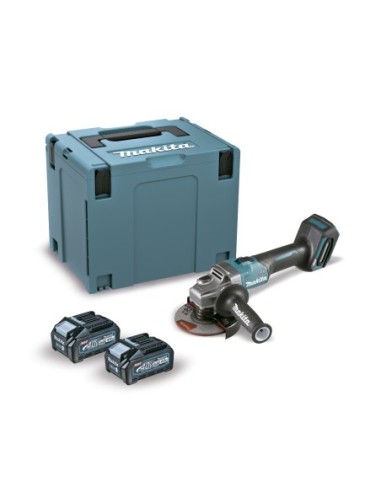 Makita GA005GM201 Miniamoladora angular BL 40Vmáx XGT 125 mm