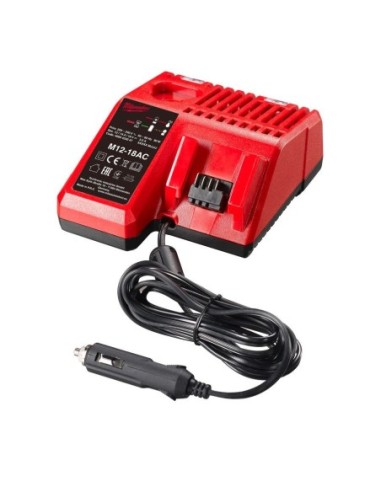 MILWAUKEE 4932459205 Cargador para coche multivoltaje M12 M12-18 AC