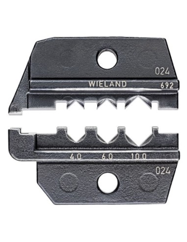 Mordaza intercambiable para conectores para cables solares gesis solar PST 40 (Wieland) KNIPEX 97 49 69 2