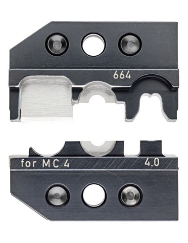Mordaza intercambiable para conectores para cables solares MC4 (Multi-Contact) cortar - pelar - crimpar KNIPEX 97 49 66 4