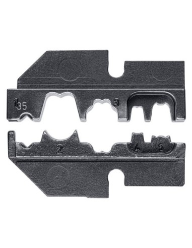 Mordaza intercambiable para enchufes para bujías + conector KNIPEX 97 49 35