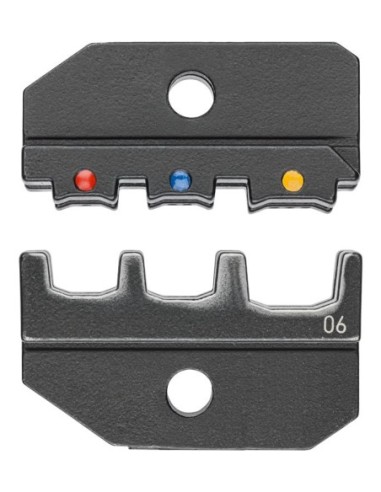 Mordaza intercambiable para terminales aislados y conectores faston KNIPEX 97 49 06