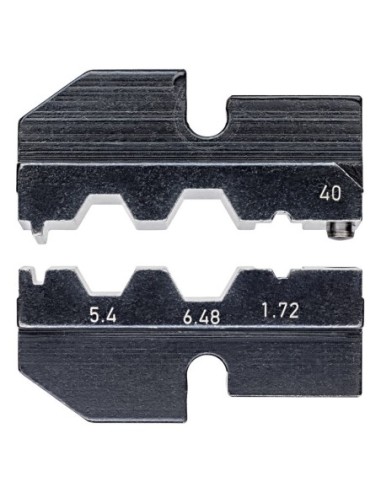 Mordaza intercambiable para terminales coaxiales KNIPEX 97 49 40