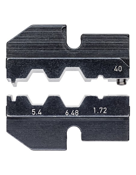 Mordaza intercambiable para terminales coaxiales KNIPEX 97 49 40