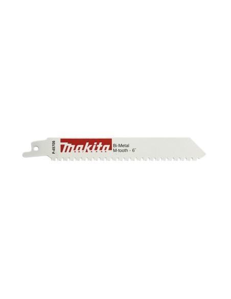 Makita P-45705 Sierra de sable 150mm para metal diente en M