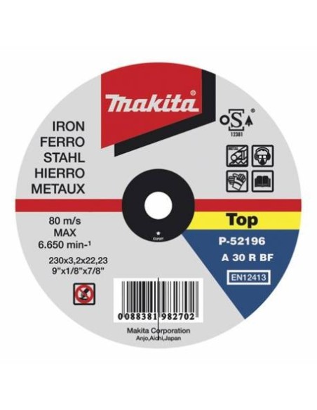 Makita P-52180 Disco de corte metal 125mm