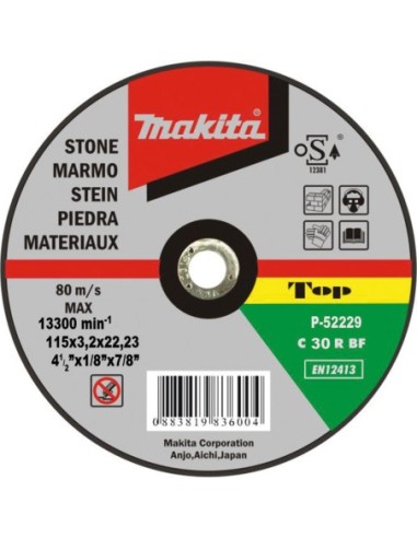 Makita P-52211 Disco de corte piedra 230mm