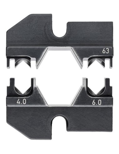 Mordaza intercambiable para conectores para cables solares (Huber + Suhner) KNIPEX 97 49 63