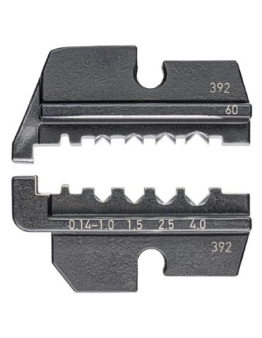 Mordaza intercambiable para terminales girados (HTS+Harting) KNIPEX 97 49 60