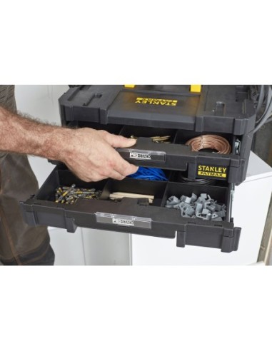 Maleta multiusos + Cajonera doble PRO-STACK y IV FatMax