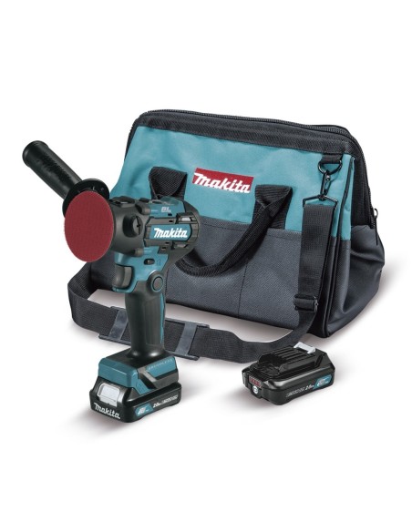 Makita PV301DSAE Lijadora pulidora BL 12Vmax 2,0 Ah CXT 75mm