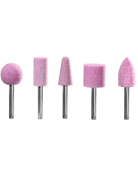 Muelas montadas CE en set, vástago 6 mm, 5 piezas (628335000)