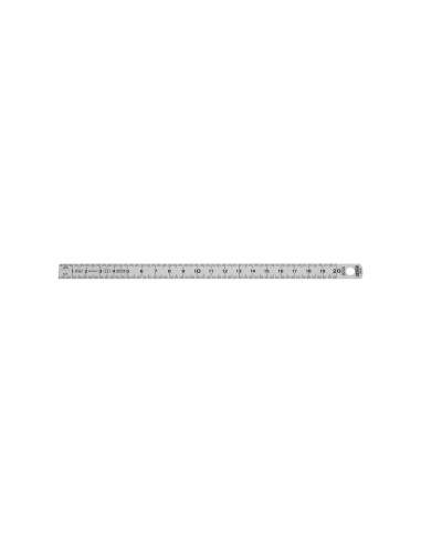 Metro plegable acero inoxidable 200mm