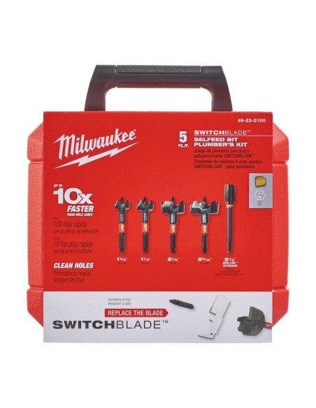 MILWAUKEE 49225100 SWITCHBLADE Juego de 5 piezas
