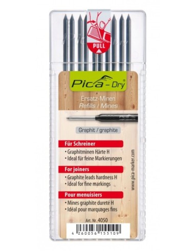 Minas grafito H - Pica Dry