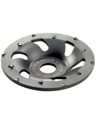 MUELA ABRASIVA DIAMANTADA Ø 125 MM, METABO 628208000 PKD