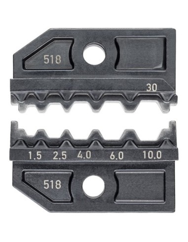 Mordaza intercambiable para conectores de enchufe no aislados KNIPEX 97 49 30