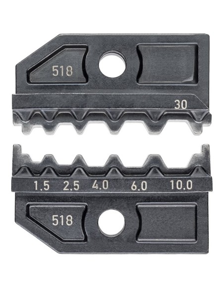 Mordaza intercambiable para conectores de enchufe no aislados KNIPEX 97 49 30