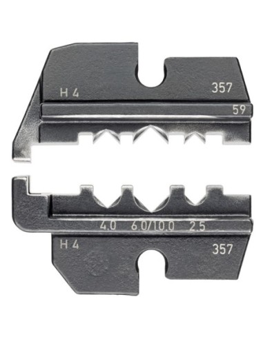 Mordaza intercambiable para conectores para cables solares Helios H4 (Amphenol) KNIPEX 97 49 59