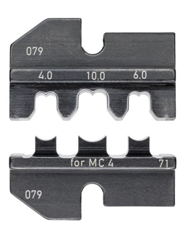 Mordaza intercambiable para conectores para cables solares MC4 (Multi-Contact) KNIPEX 97 49 71