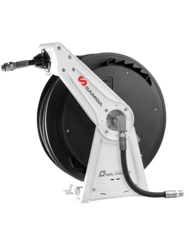 ENROLLADOR DE MANGUERA ALUMINIO MONOBRAZO RM-12S, 6 M, 5/8, SUCCIÓN ACEITE USADO