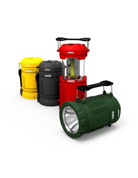 POPPY LANTERN- LAMPARA/LINTERNA CAMPING 300 LUMENS