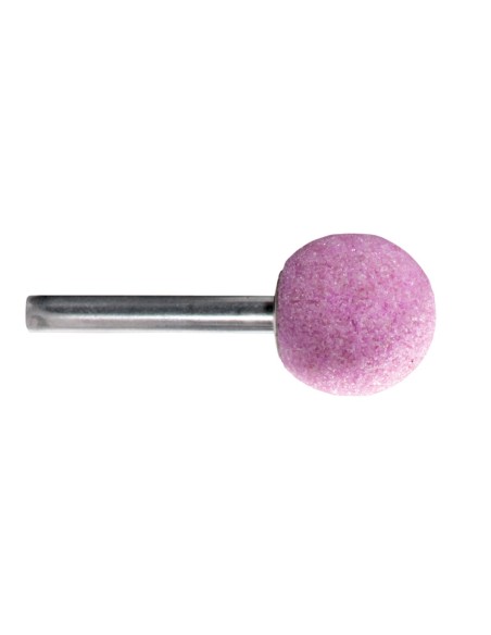 Muela montada CE 25 x 25 x 40 mm, vástago 6 mm, K 36, bola (628333000)