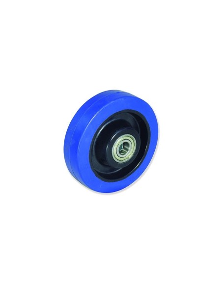NC - Núcleo de nylon color negro - Bandaje de caucho blando color azul | 10-85/2 125 NCB5