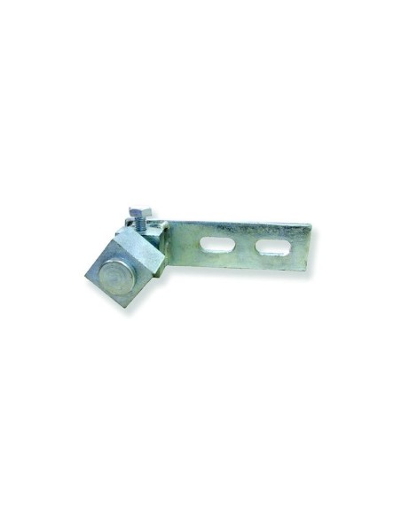 Nudo bisagra con soporte. Zincado | 84-114
