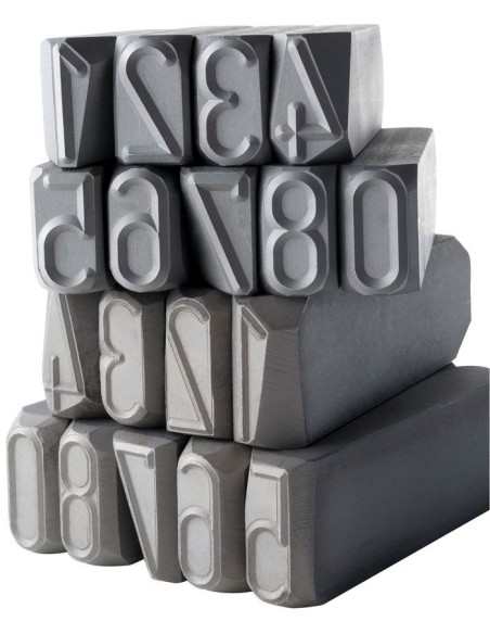 Numeración medidas especiales 20mm - Standard