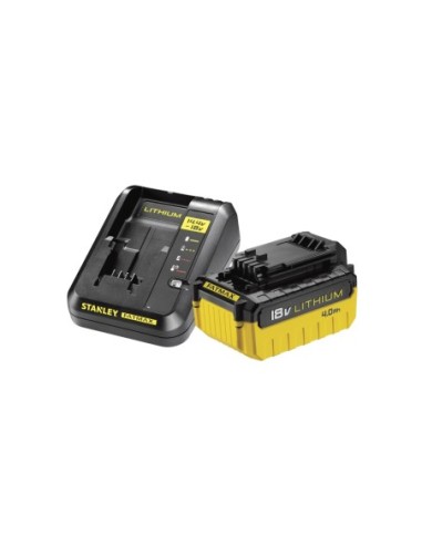 Pack: 1 batería 18V Li-Ion 4,0Ah + Cargador 2A