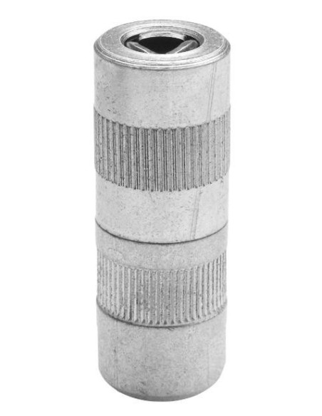 BOQUILLA DE ENGRASE CON VÁLVULA, Ø 15 MM, 3 GRAPAS