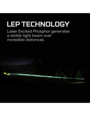 LUXTREME SL100- Linterna táctica 525LM- Largo alcance 1,6KM