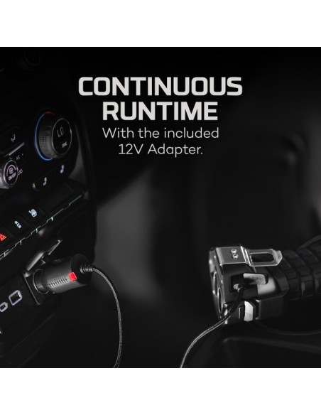 LUXTREME SL100- Linterna táctica 525LM- Largo alcance 1,6KM