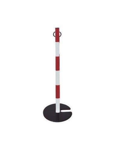 POSTE DE ACERO BEKO100RB - ROJO/BLANCO