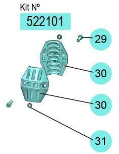 522101, KIT TOPE MANGUERA