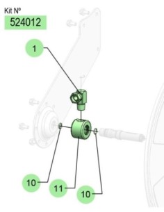 524012, KIT CONJUNTO RÓTULA