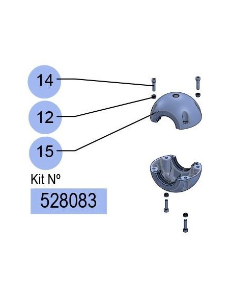 528083, KIT TOPE MANGUERA